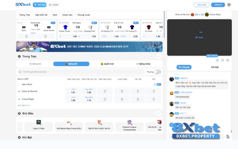 Tham gia ngay cá cược Thể Thao 8XBET để “trúng lớn” Tham gia ngay cá cược Thể Thao 8XBET để “trúng lớn”